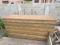 Vand panouri cofrage doka placi galbene 2 metri 27mm grosime 95lei buc
