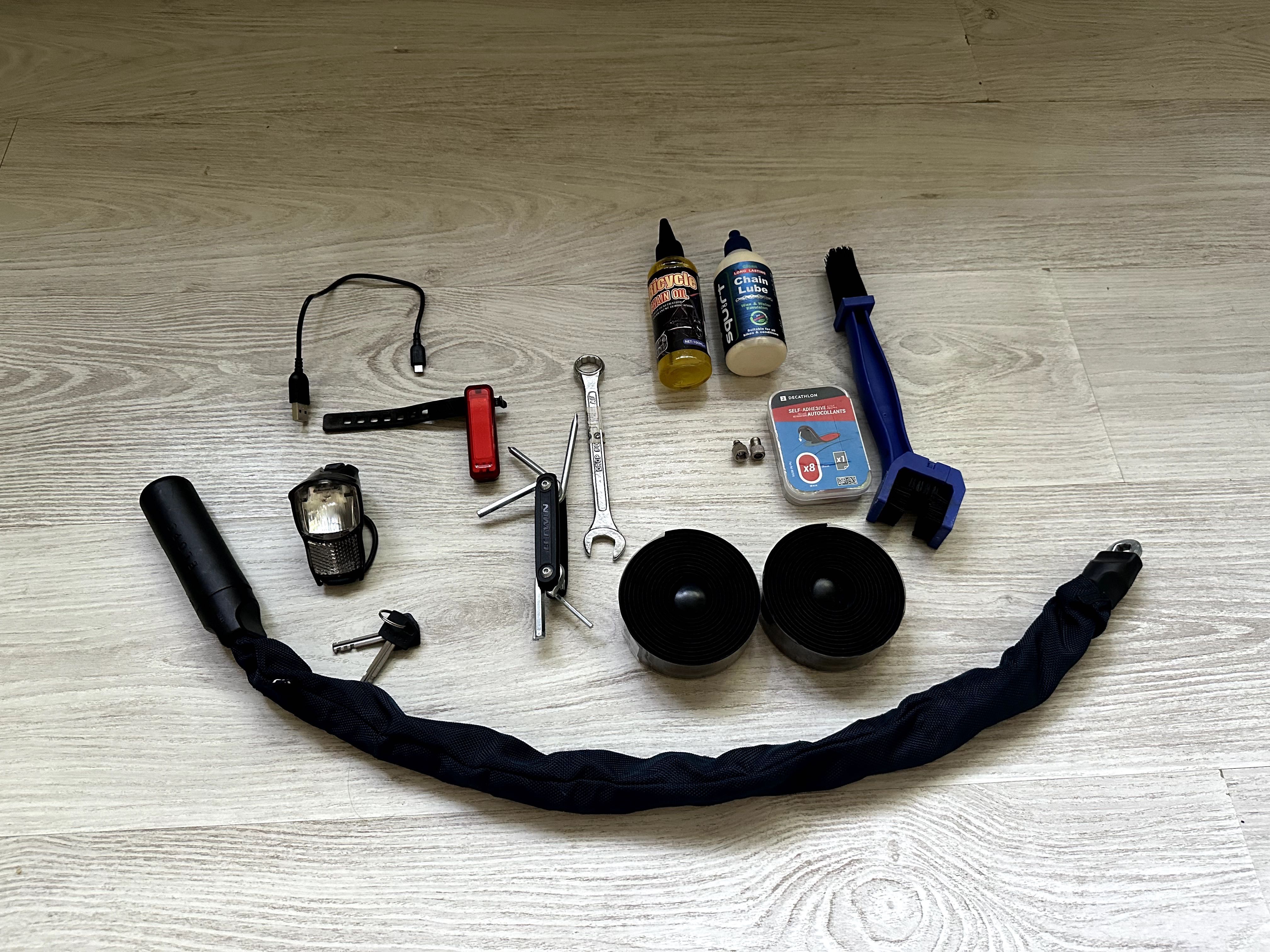 bicicleta elops 500 single speed modificata XL + accesorii
