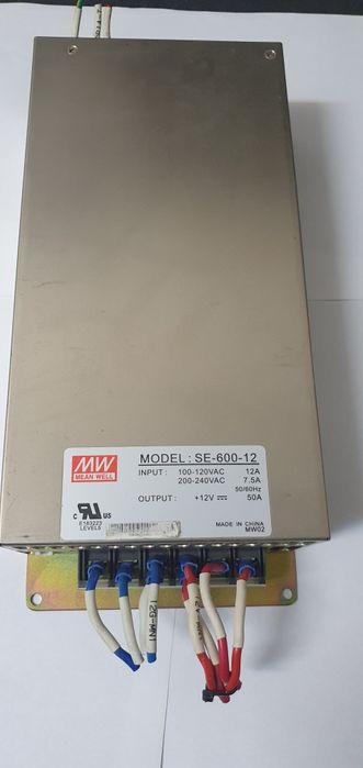 Sursa 12v Mean well 12v 60A SE 600 12