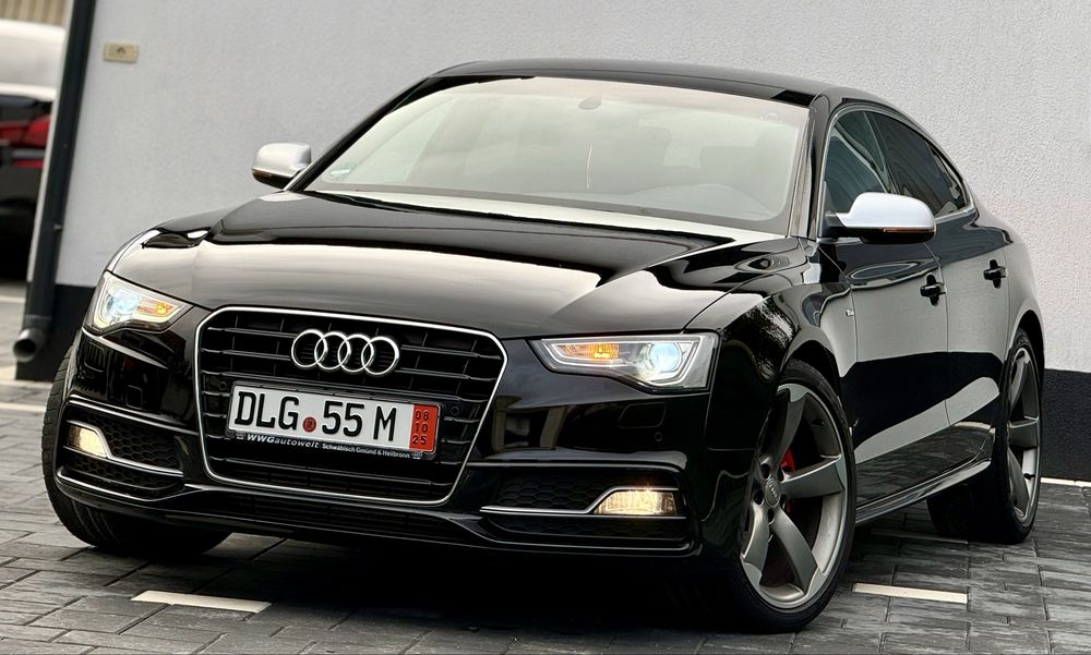 Audi A5, S-Line,2015,2.0 Tdi,150cp,Automat 8+1,Rotor R19,Navi,TOP!