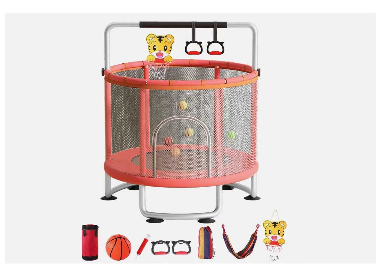 Батут каркасной игровой центр-140x120см ДОСТАВКА и установка БЕСПЛАТНО