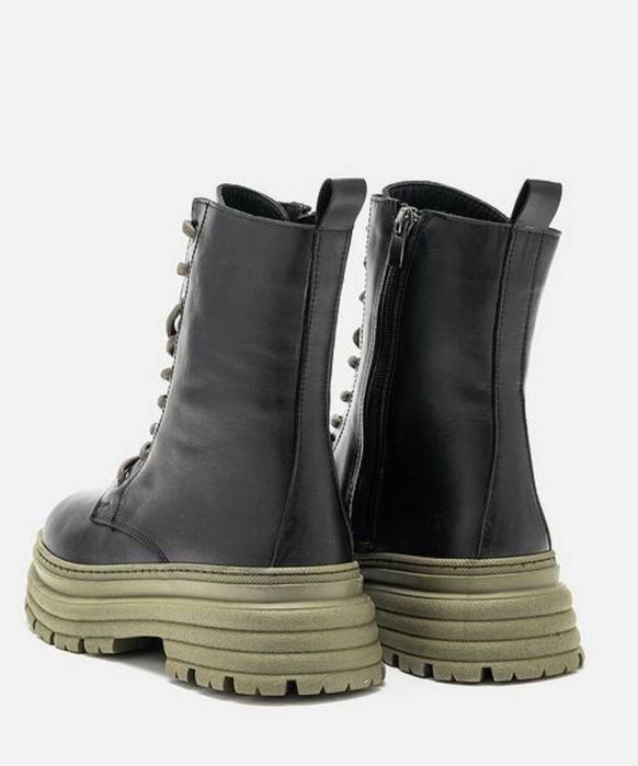 Дамски боти от естествена кожа