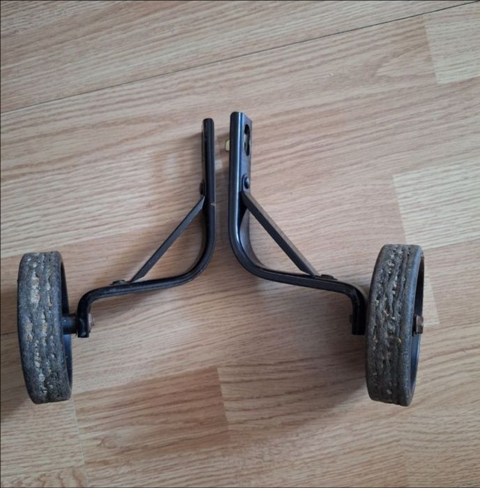 Roti ajutatoare reglabile pentru bicicleta copii - nu se indoaie