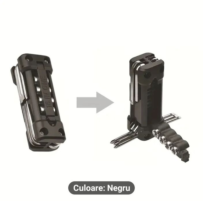 Set de scule multifuncțional din oțel