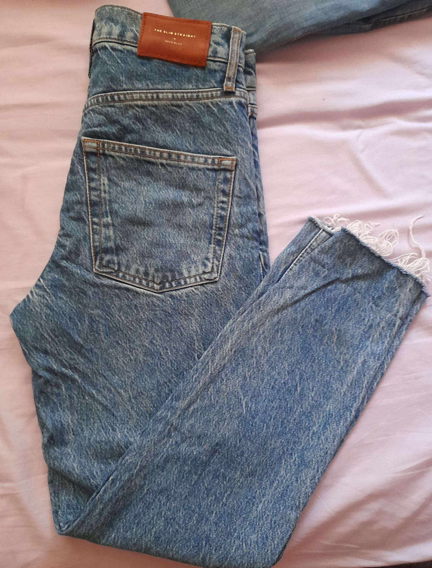 Blugi Zara S Slim Straight vand/schimb