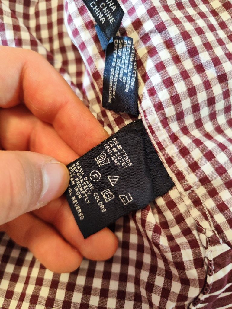 Мъжка карирана риза "Tommy Hilfiger"