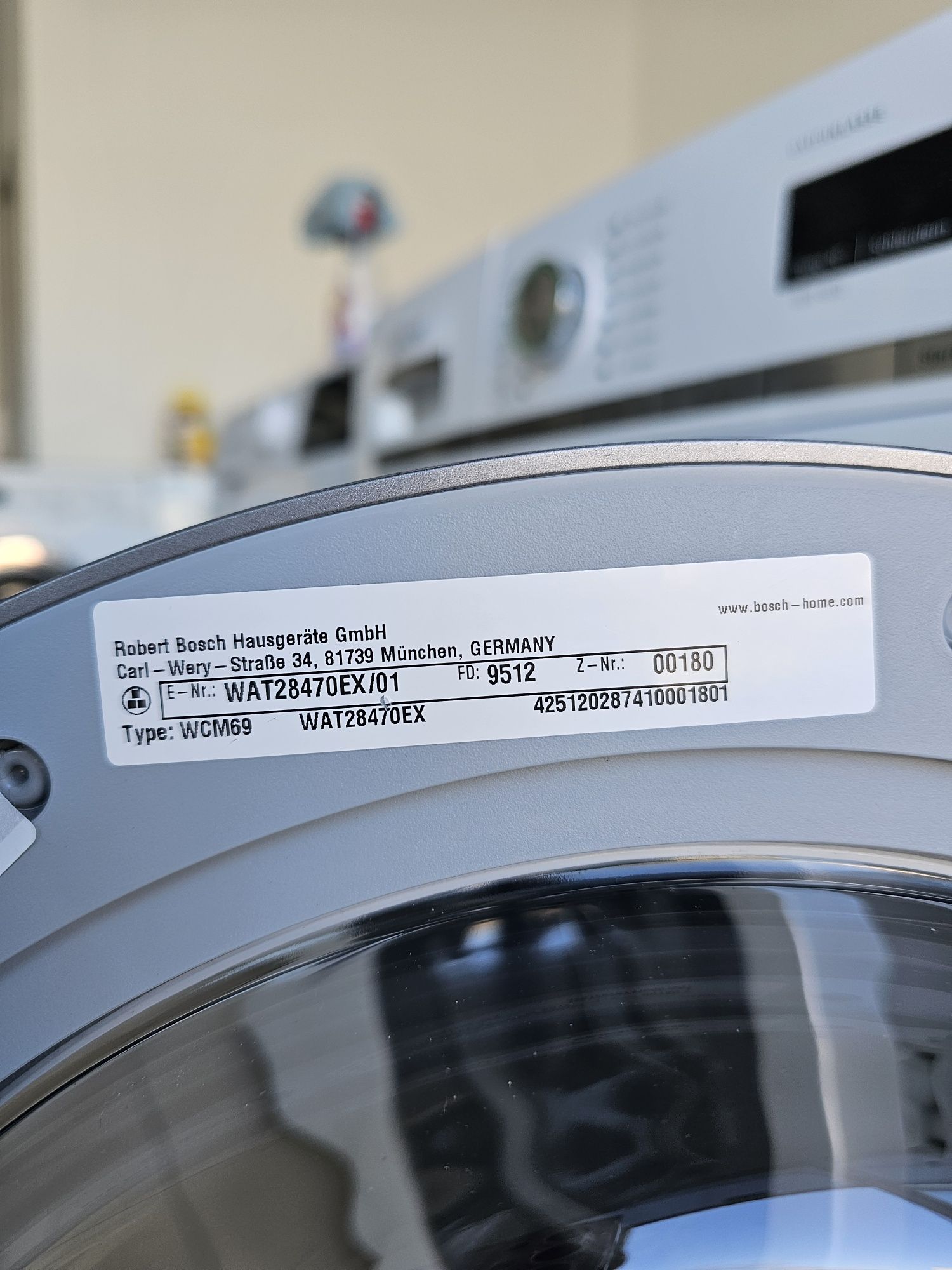 Пералня BOSCH serie 6