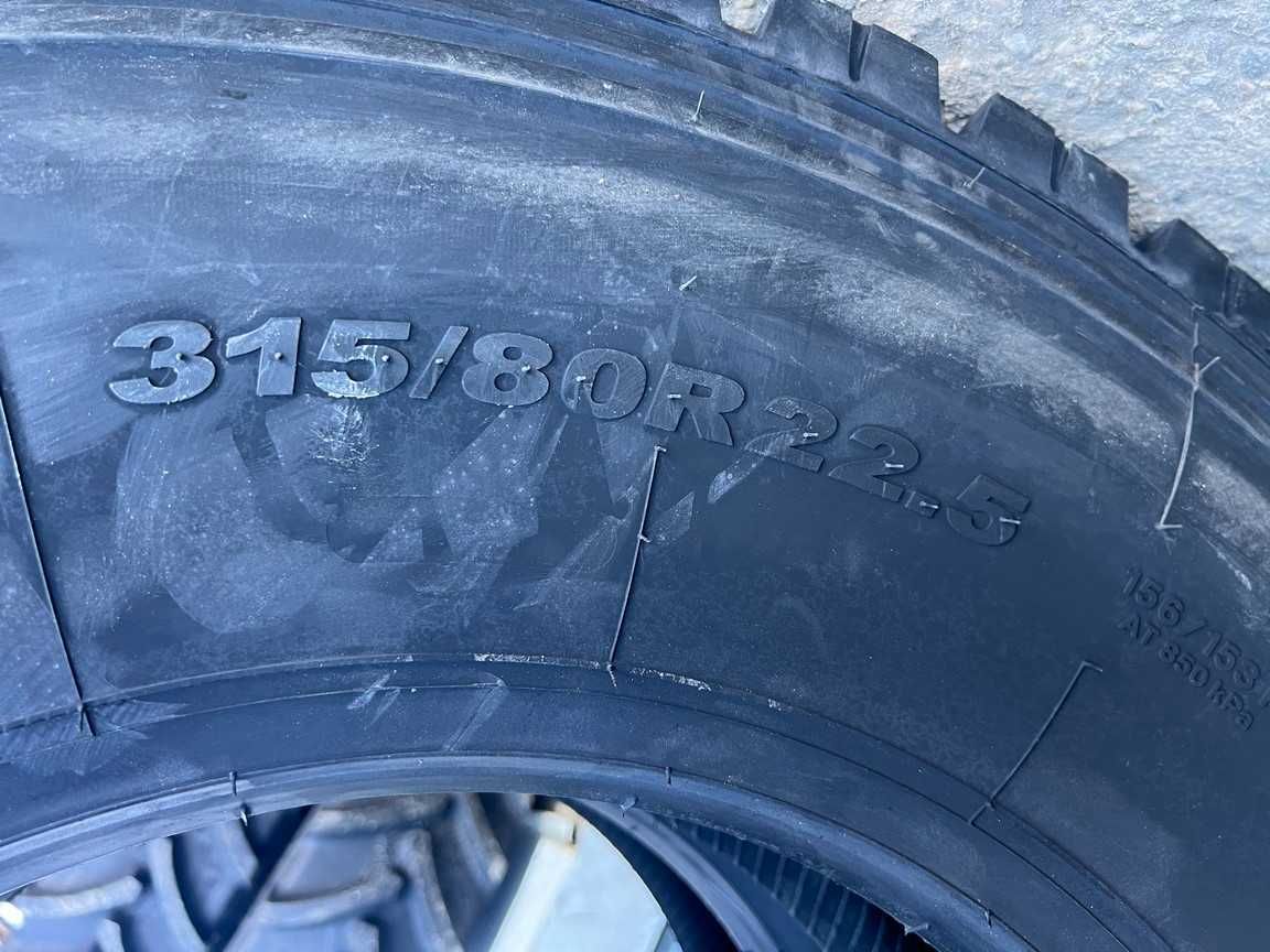 Cauciucuri noi de tractiune ON/OFF de cariera 315/80 R22.5
