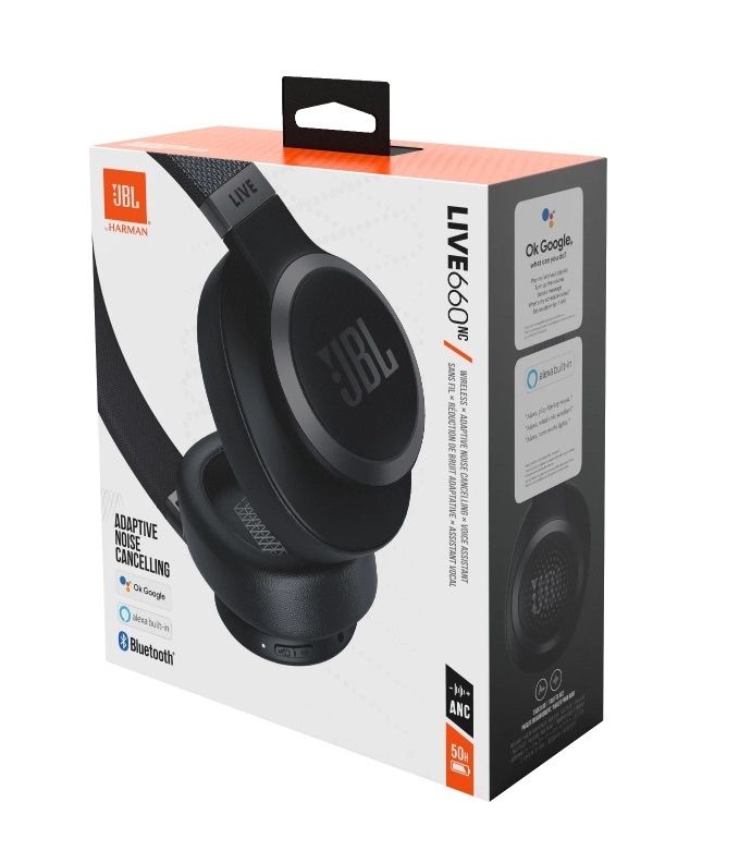 Наушники накладные JBL Live 660 NC Bluetooth