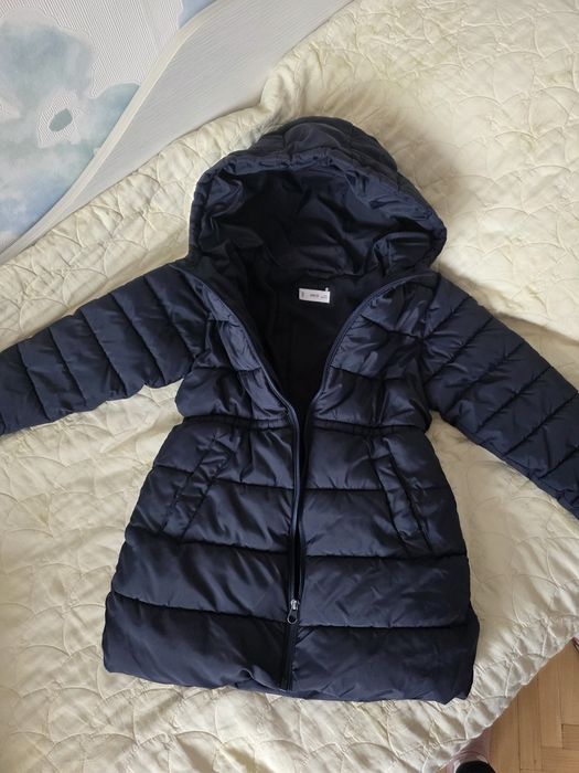 Дълго зимно яке за момиче Mango - размер 122