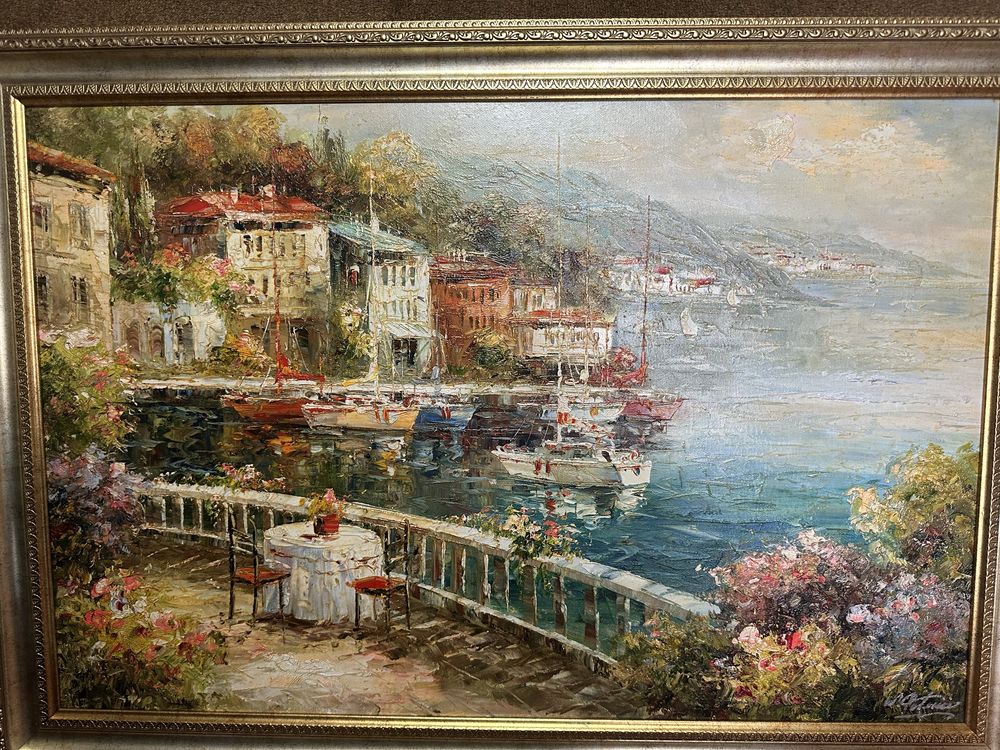 Картина из аукциона, маслянный картина