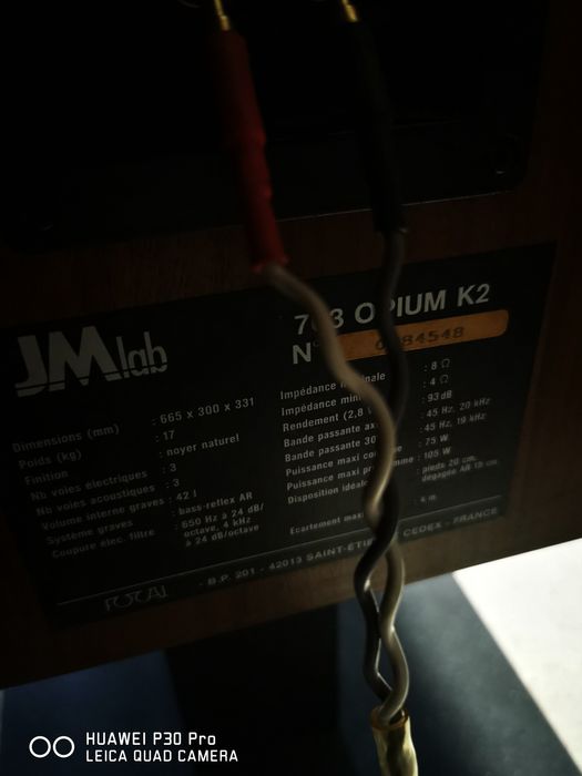 Boxe de podea vintage Jm Lab Opium 703 K2