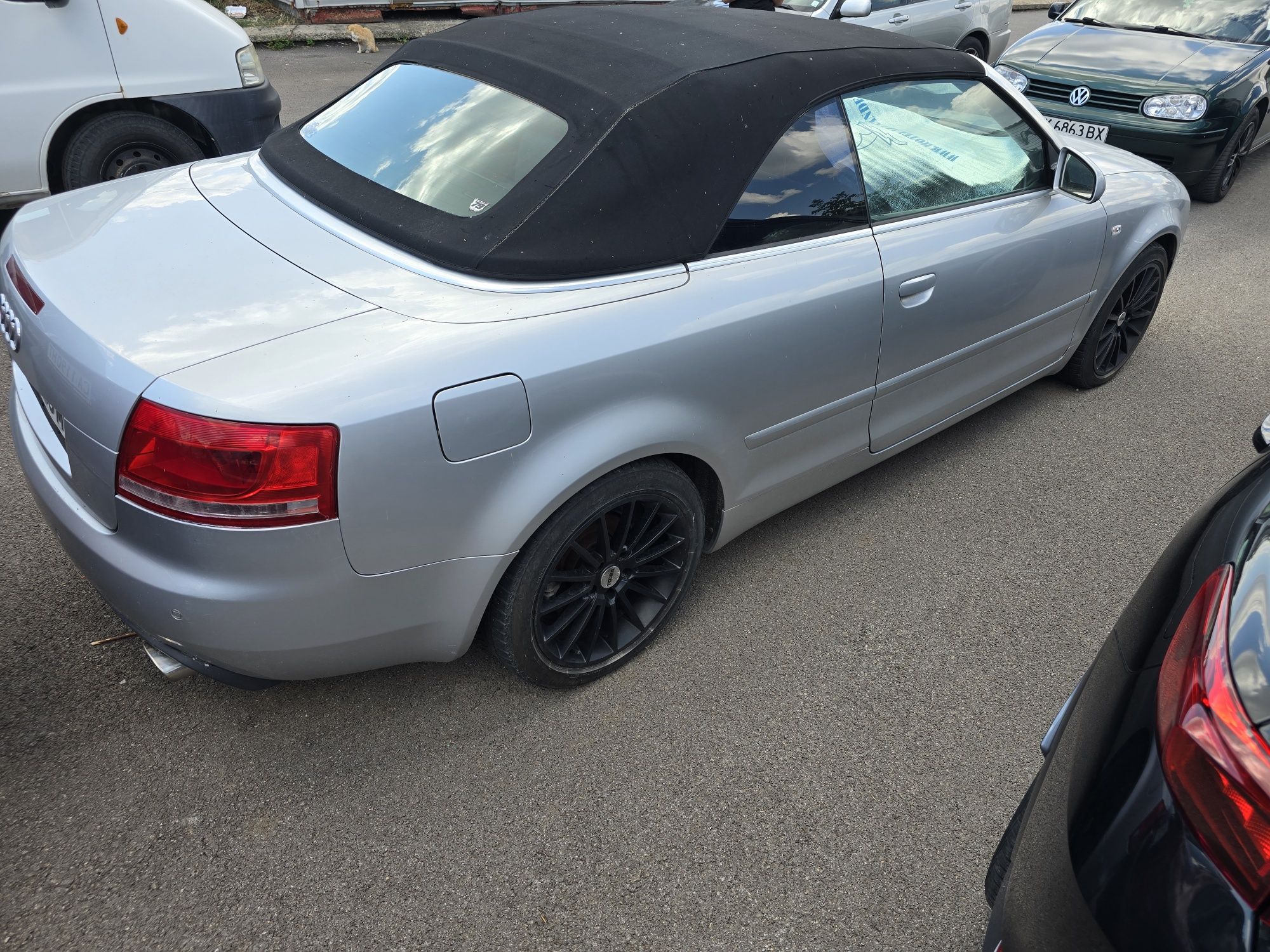 На части Audi a4 кабрио B6 2.5tdi/На части ауди а4 б6 2.5тди