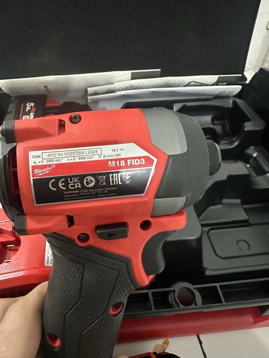 Imapct bit Milwaukee M18 FID 3