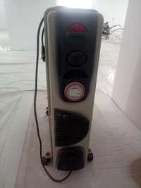 Calorifer electric ulei  termostat + ventilator incorporat