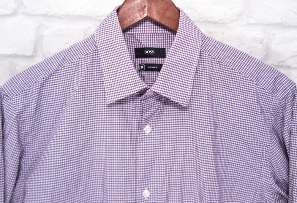 HUGO BOSS Оригинална мъжка риза размер 15.5 / 40 / М