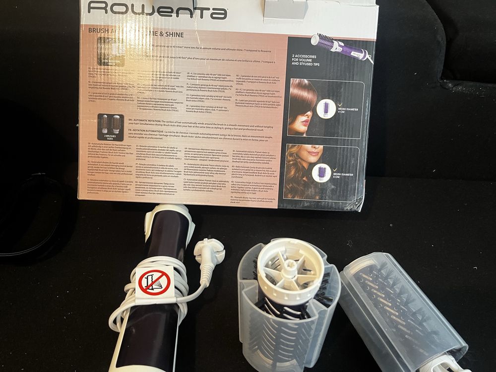 Маша Rowenta brush activ volume shine