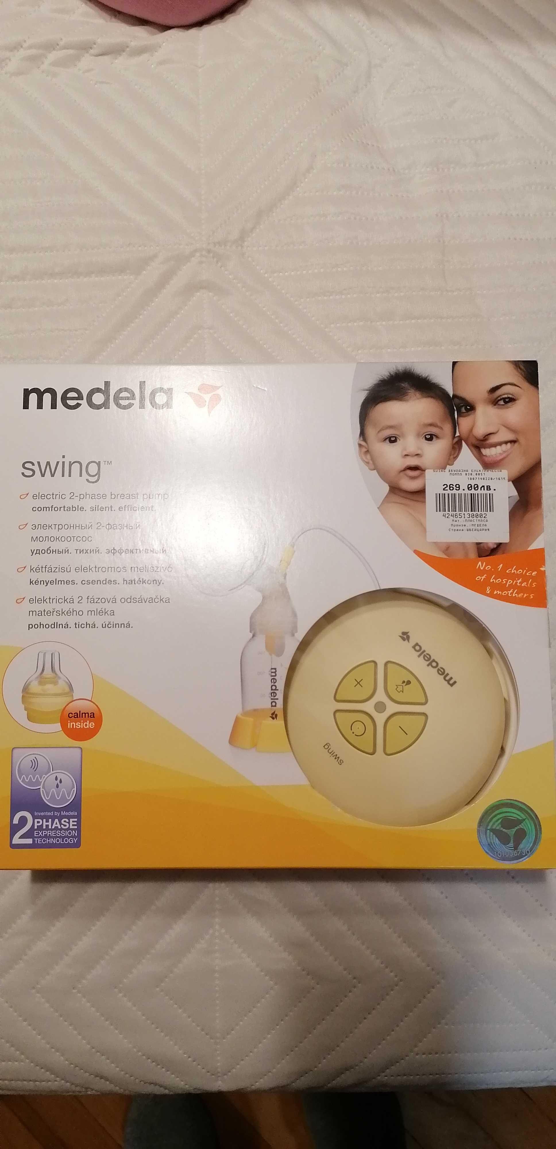 Електрическа Помпа за кърма Medela Swing
