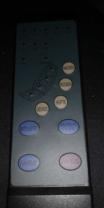 Масажен дюшек черен