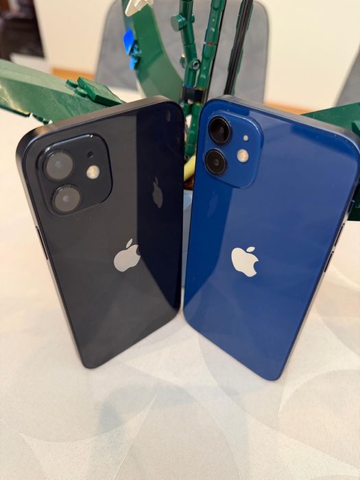 Iphone 12 blue and black (128GB si 64 GB)