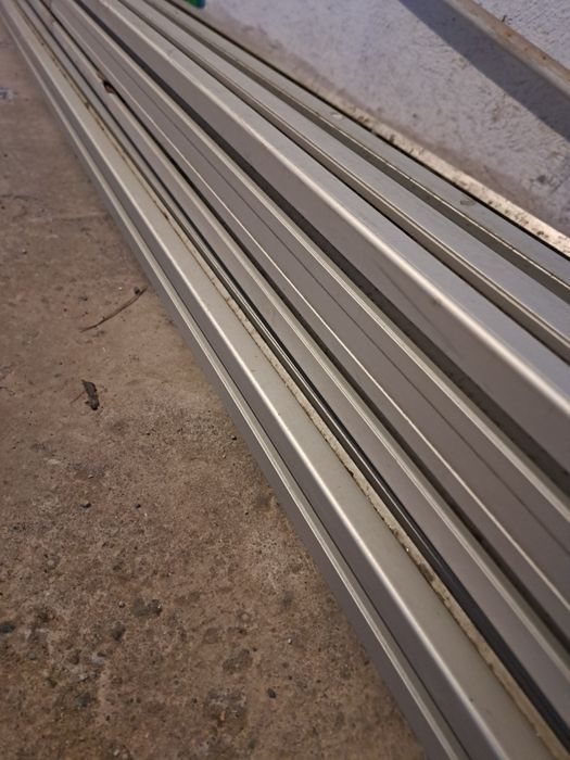 Profil aluminiu industrial 90×50 + profil 40×40 – set complet 33 m – C