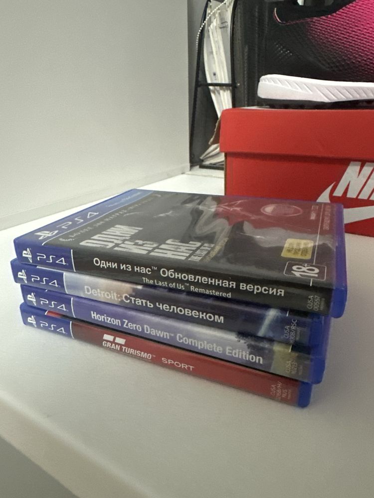 Игры на ps4, почти не пользовались