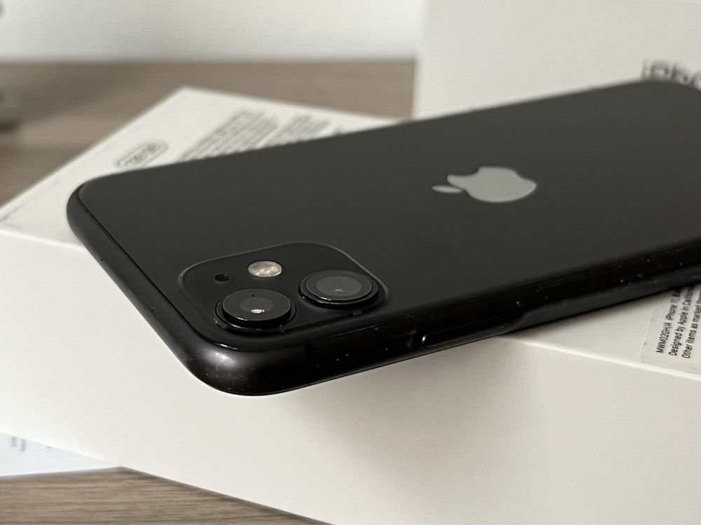 iPhone 11, 128GB, Black, 100% батерия, ОТЛИЧЕН, ГАРАНЦИЯ!