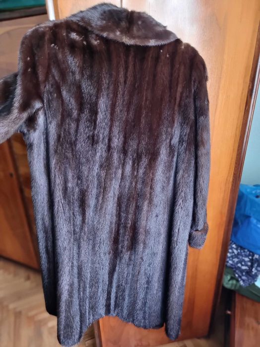 Haina lunga din blana de  nurca