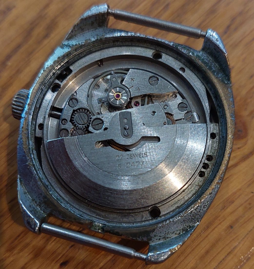 Slava / Слава руски ръчен часовник автоматик 27 камъка