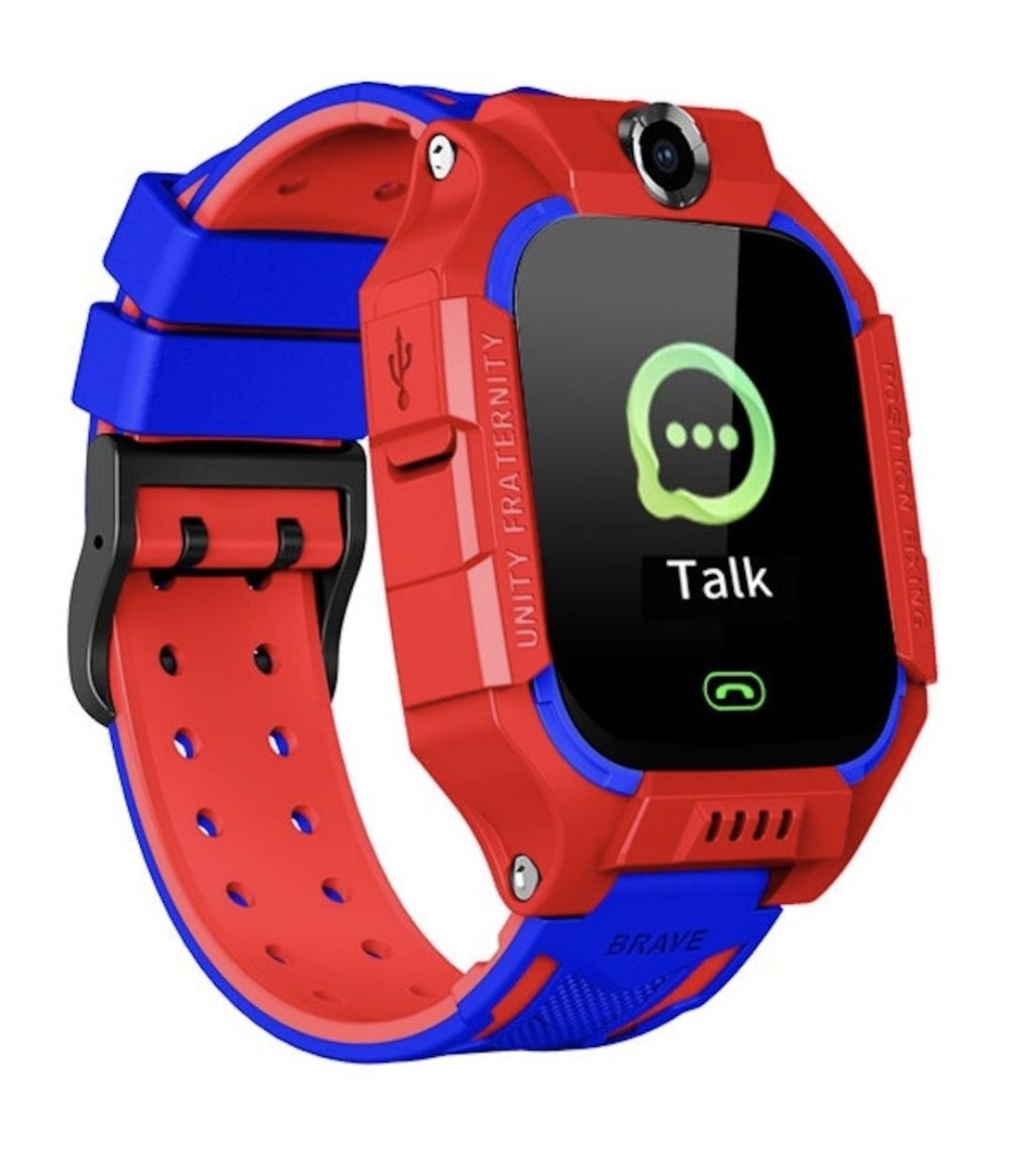 Ceas smartwatch cu GPS prin lbs si functie telefon, spion, camer