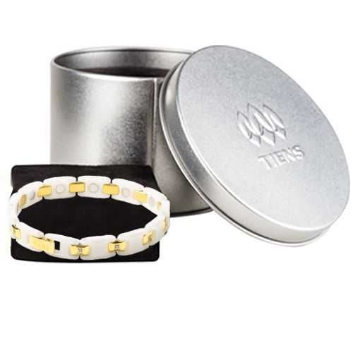 Титановый лечебный браслет Тяньши белый, черный, золотой с доставкой