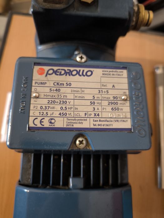 Насос Pedrollo ckm 50 б/у