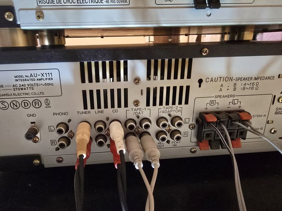 Sansui дек + Pioneer диск плейър