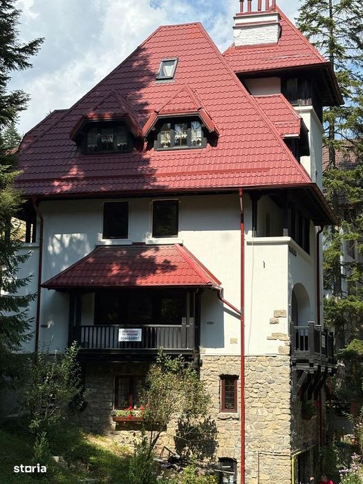 Apart. in vila cu arh. neoromaneasca + 917mp teren in curte amenajata