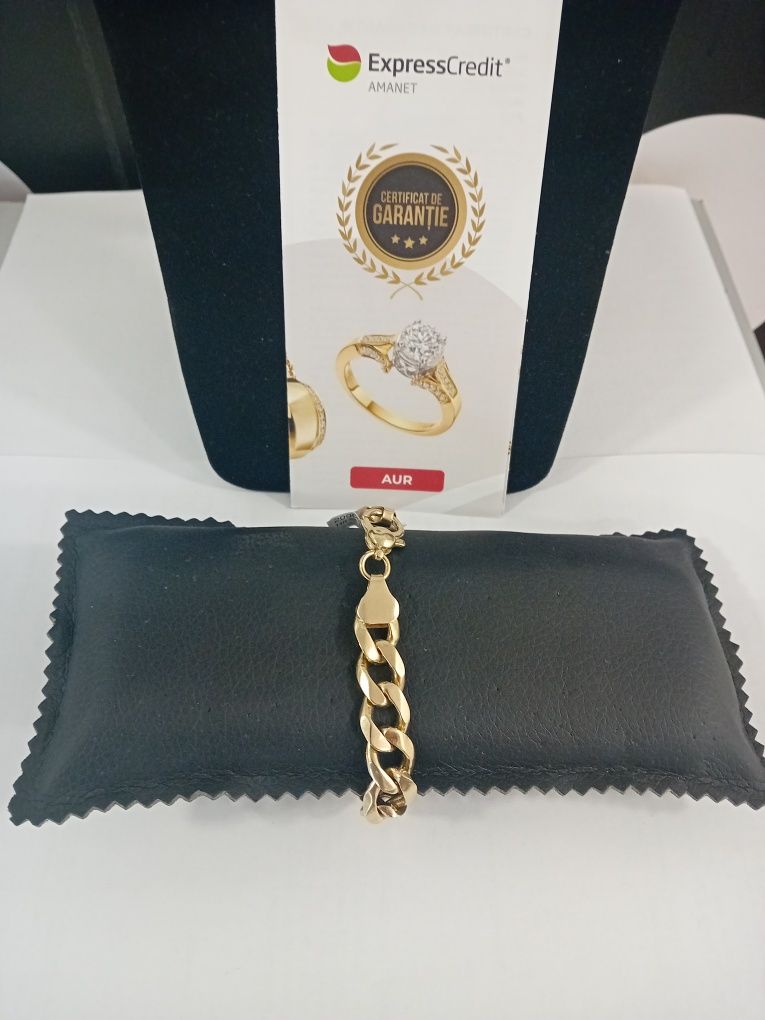 Bratara aur 14k 57.10g (Ag24 Harlau b2984/49) ridicare din agentie
