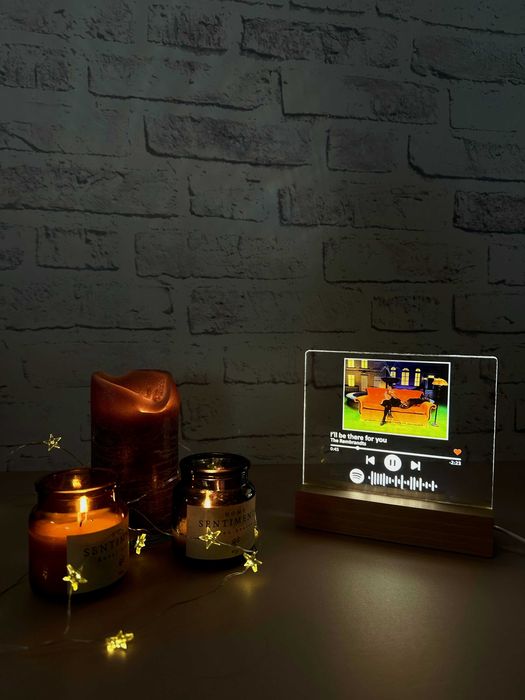 Персонализиран светещ плакет