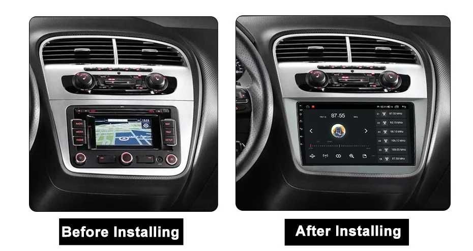 Navigatie Dedicata Seat Altea (2004-2015) 9Inch, Bluetooth, Carplay