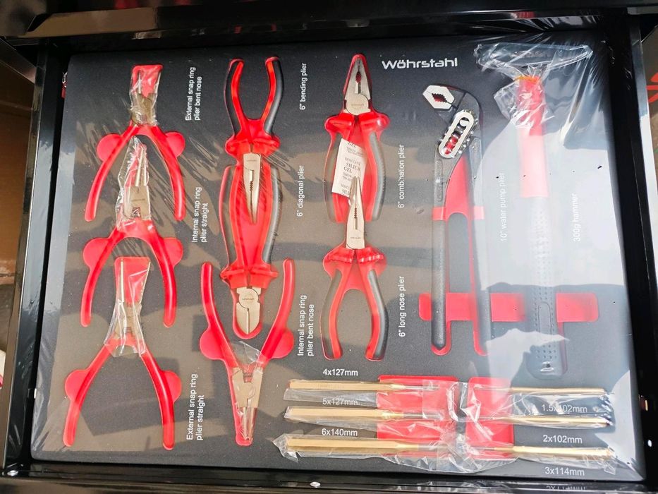 Количка с инструменти Wohrstahl XXL 419 части