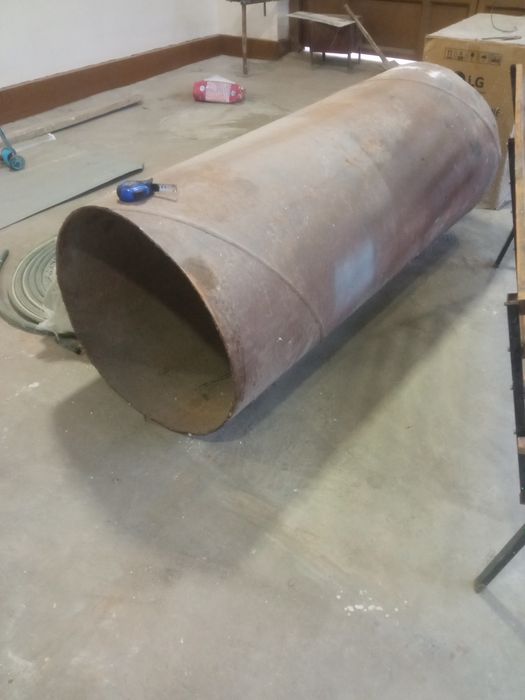 Turba 800 li  turba diametri 80 smlik qalinligi 10 mm 1.9 m uzunligi