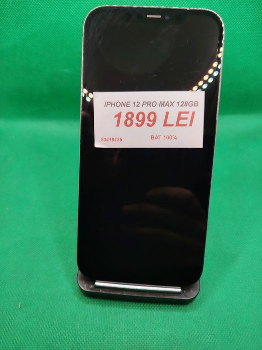 Iphone 12 Pro Max 128GB, baterie 100%, Lazar Amanet Crangasi, 53418