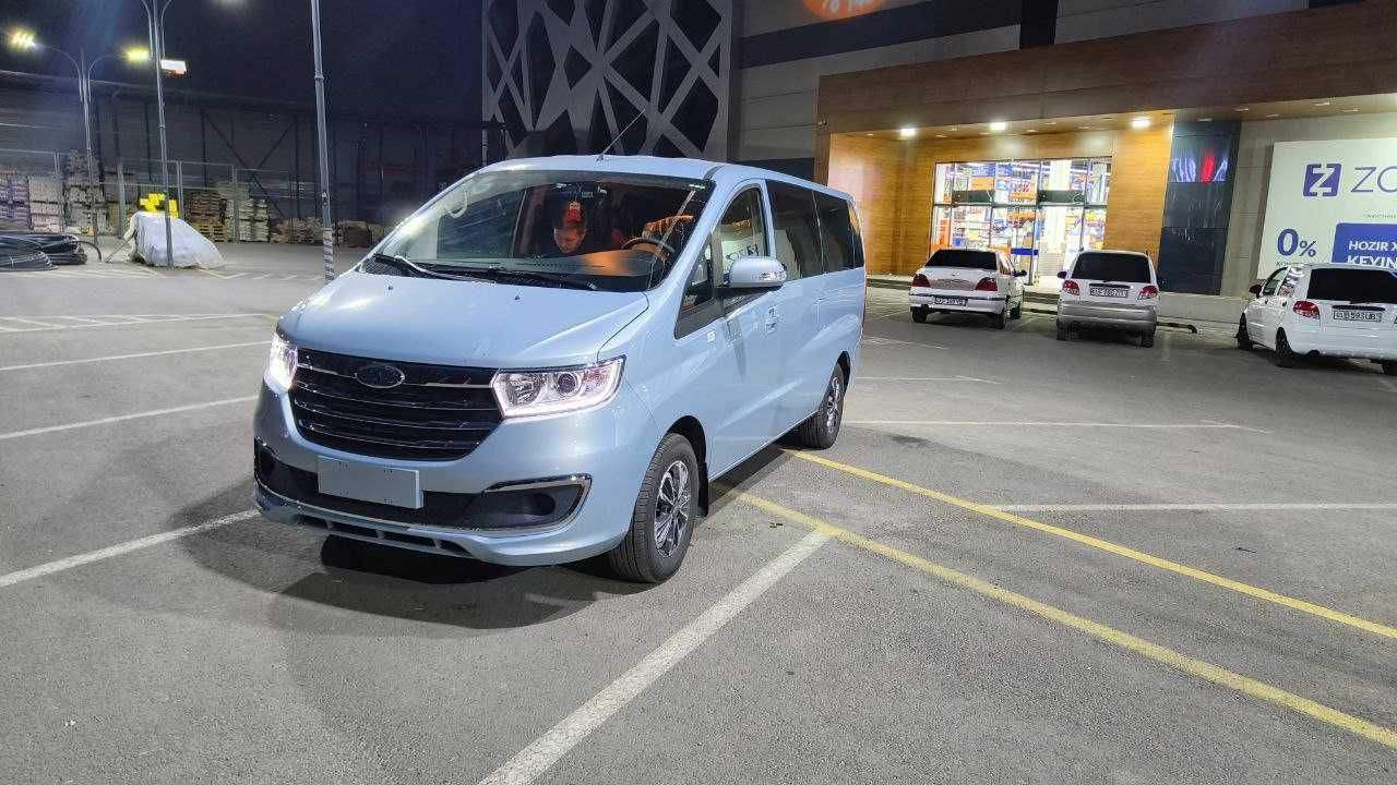 9кишили Mинивен JAC M3 PLUS    PROPAN METAN 100%