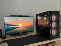 PC EDITARE/GAMING si Monitor  I9-11900K, 4090MSI 12 GB+ASUS PRO ART