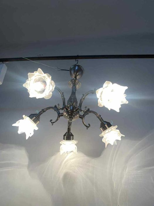 Candelabru elegant cu cinci brate vintage