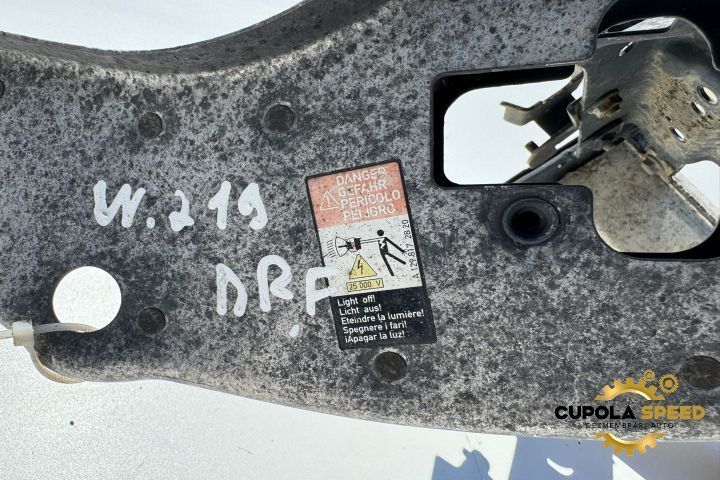 Suport far dreapta cu cap lonjeron A1298172820 Mercedes-Benz CLS-Clas