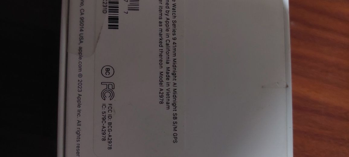 Часы Apple Watch 9 41mm ёмкость 100% оригинал!