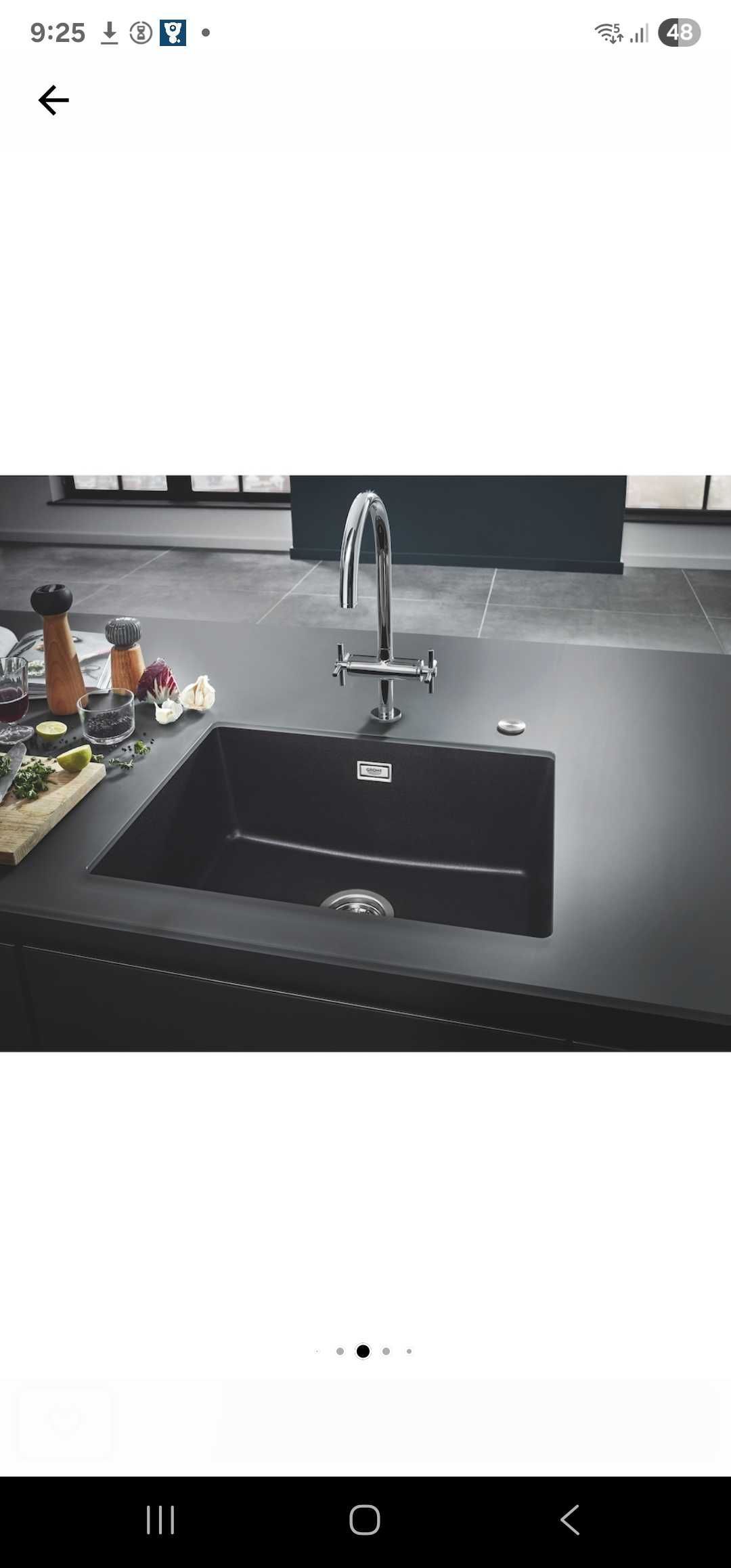 Кухненска мивка Grohe K700U 31655AP0 610mm