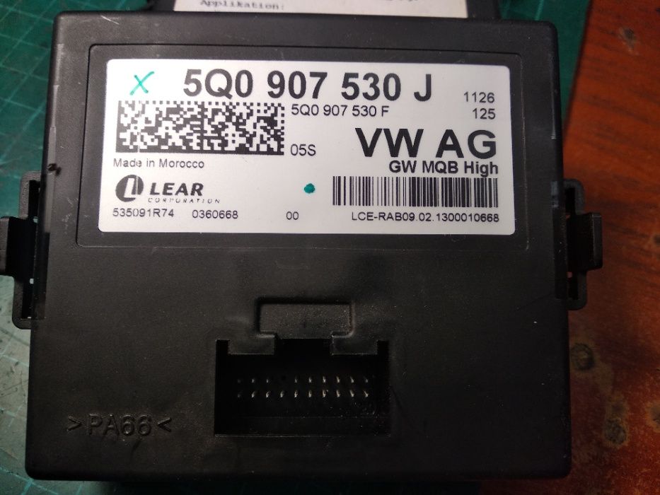 контролен модул Ауди - 5Q0 907 530 J - чисто нов !!!