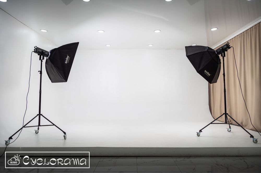 Аренда фотостудии. Циклорама. 8000