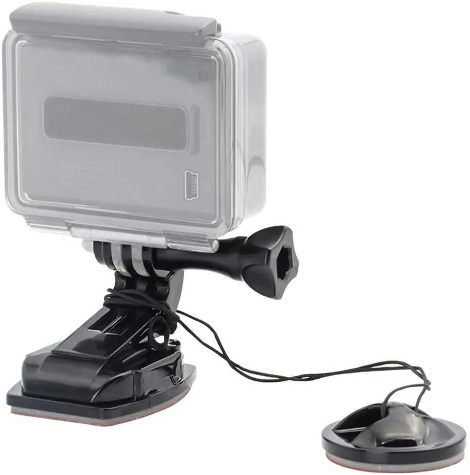 Prindere adeziva siguranta camera actiune GoPro Insta360 DJI YI snur