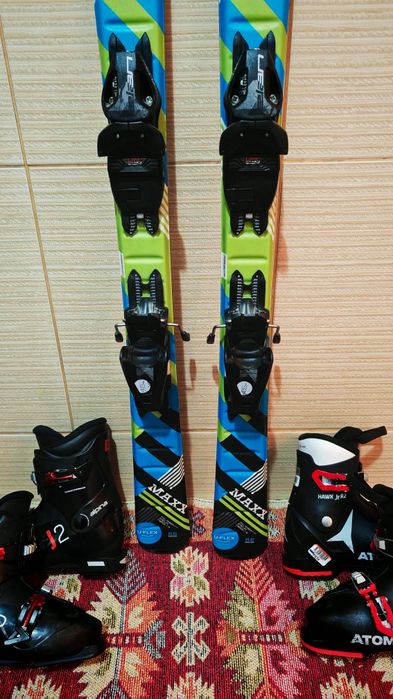 Set schiuri Elan 120 cm -clapari ski